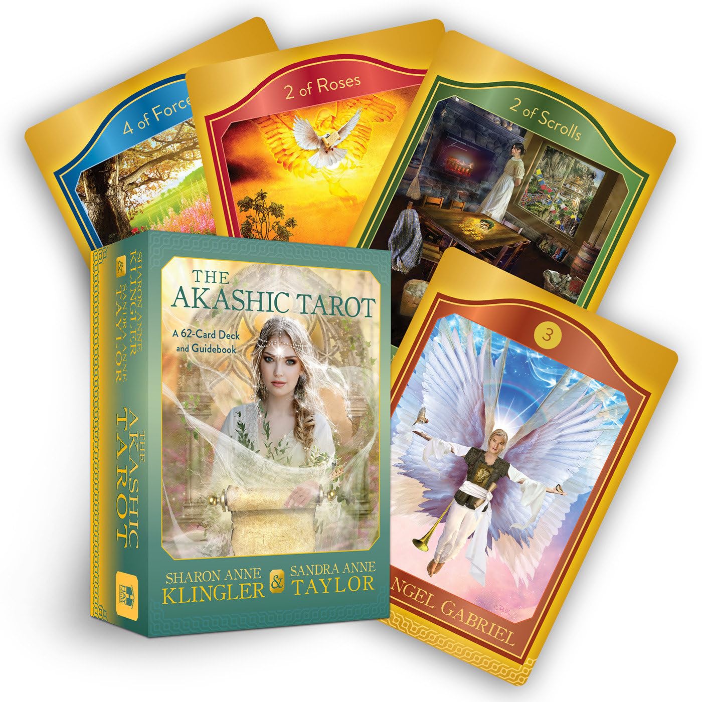 THE AKASHIC TAROT by SHARON ANNE KLINGLER & SANDRA ANNE TAYLOR
