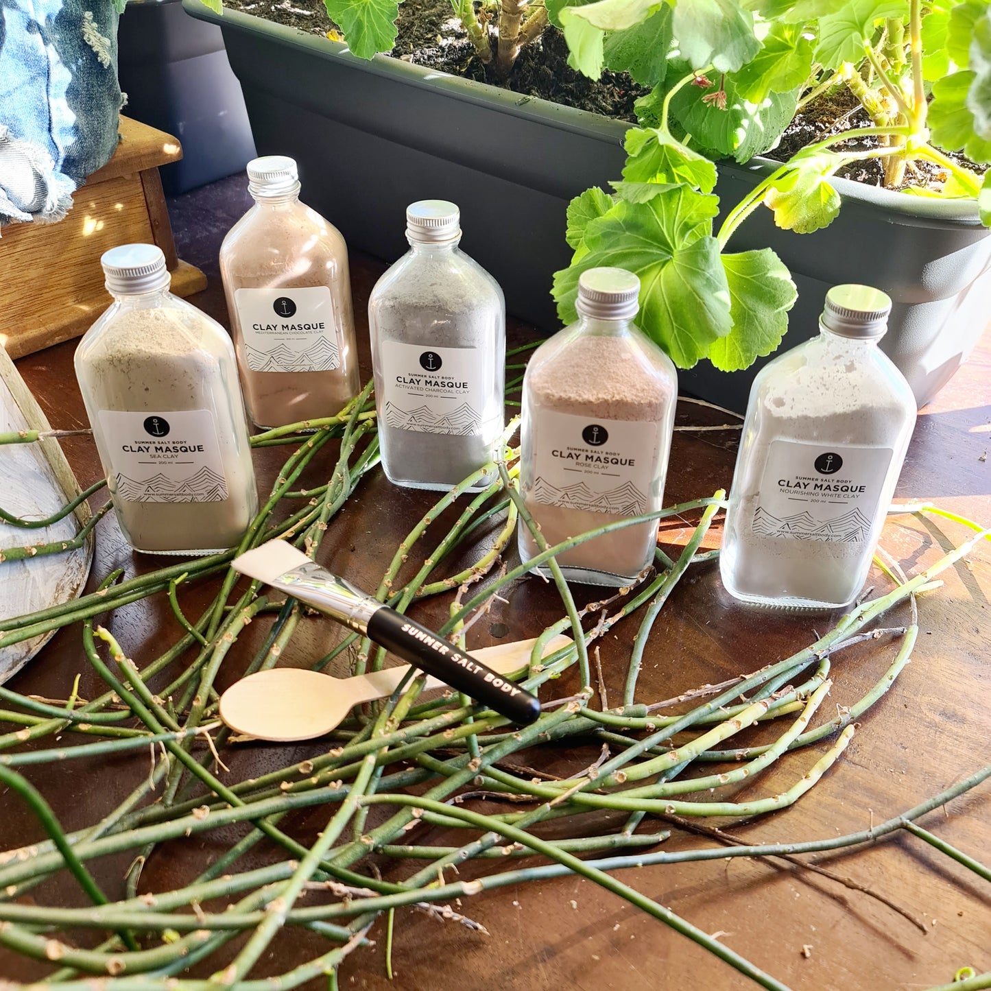 Summer Salt Body Clay Masque (5 types)