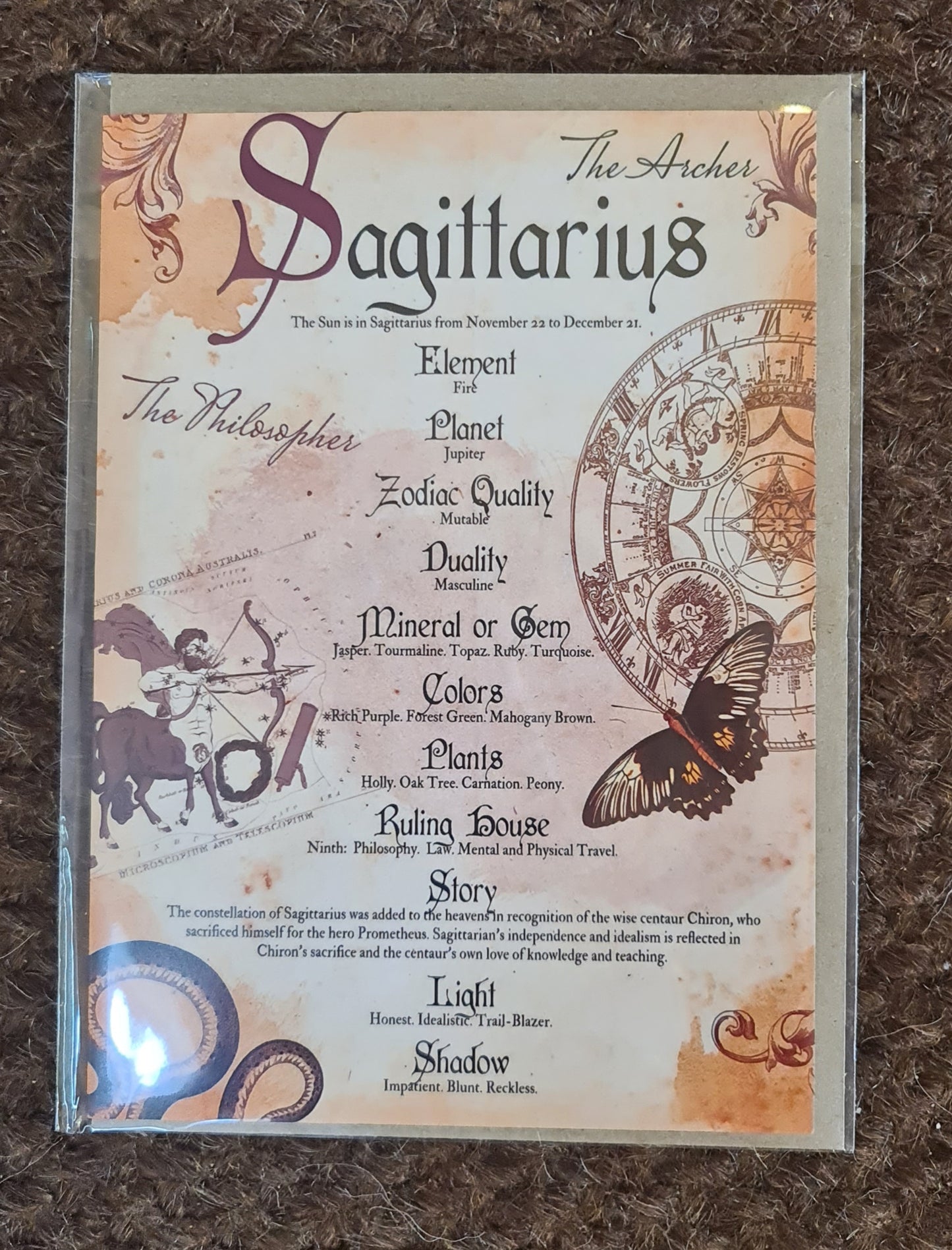 ASTROLOGY GREETING CARDS