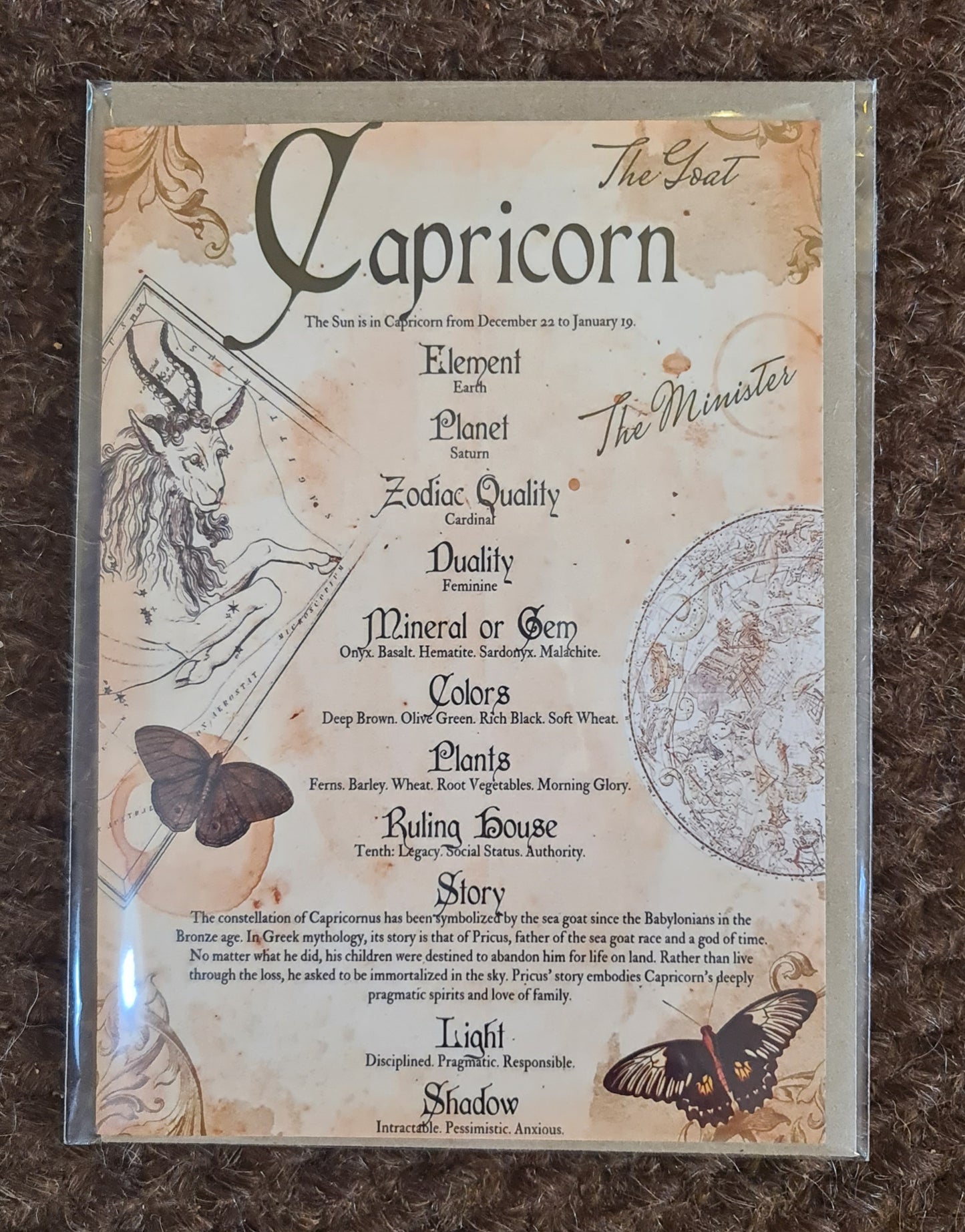 ASTROLOGY GREETING CARDS
