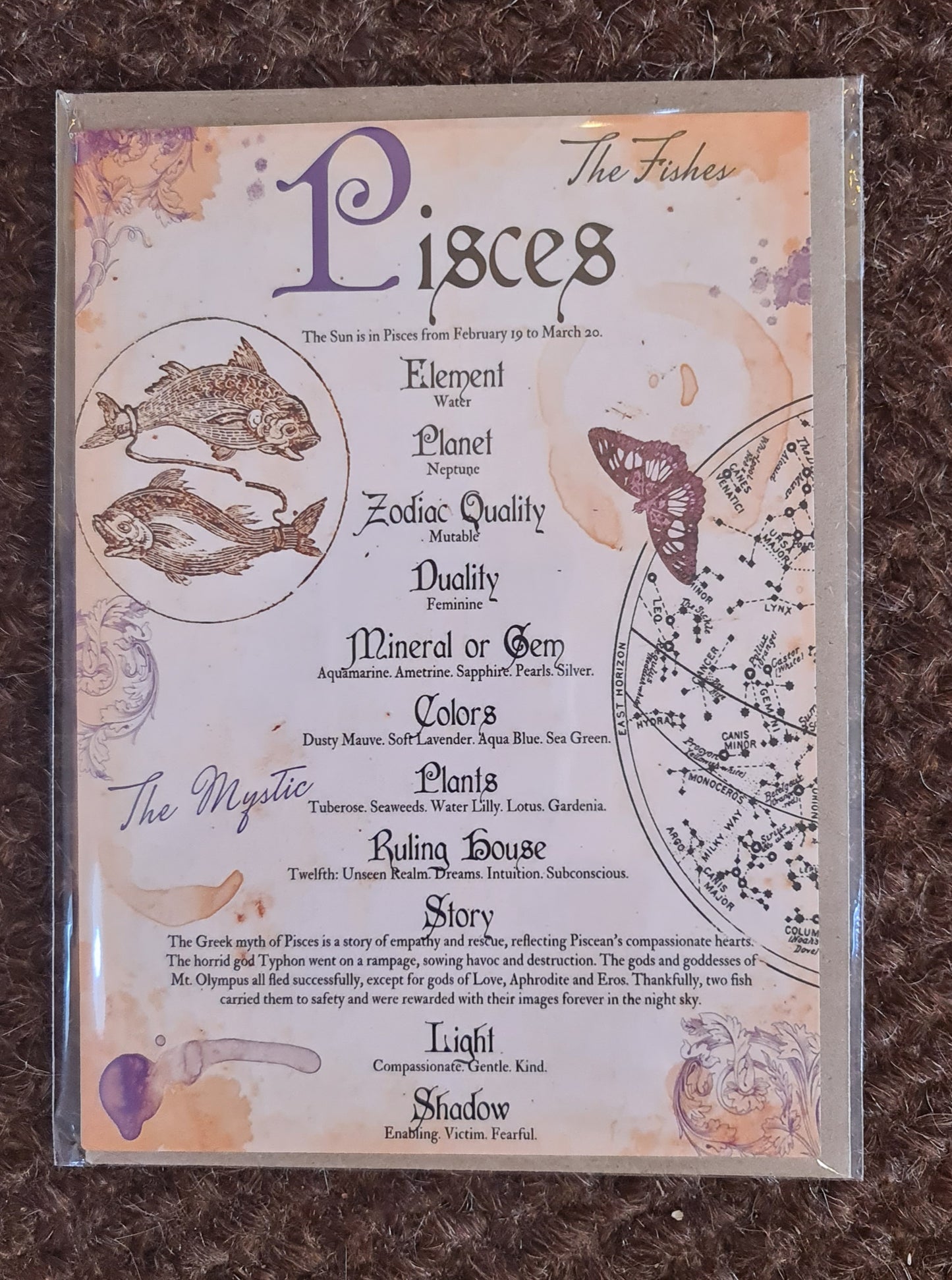 ASTROLOGY GREETING CARDS