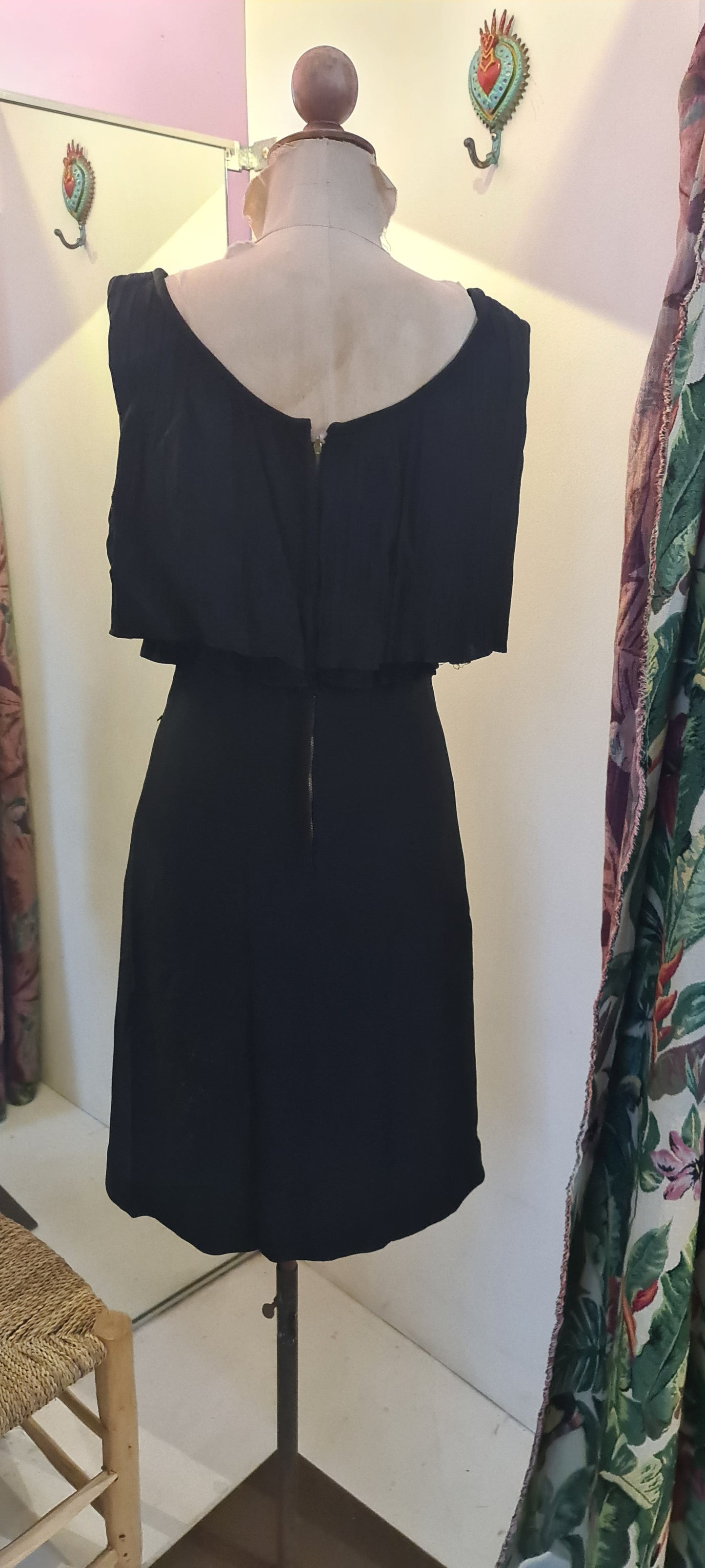 1960's Vintage "Little Black Dress" SW by Trevola/Estacel