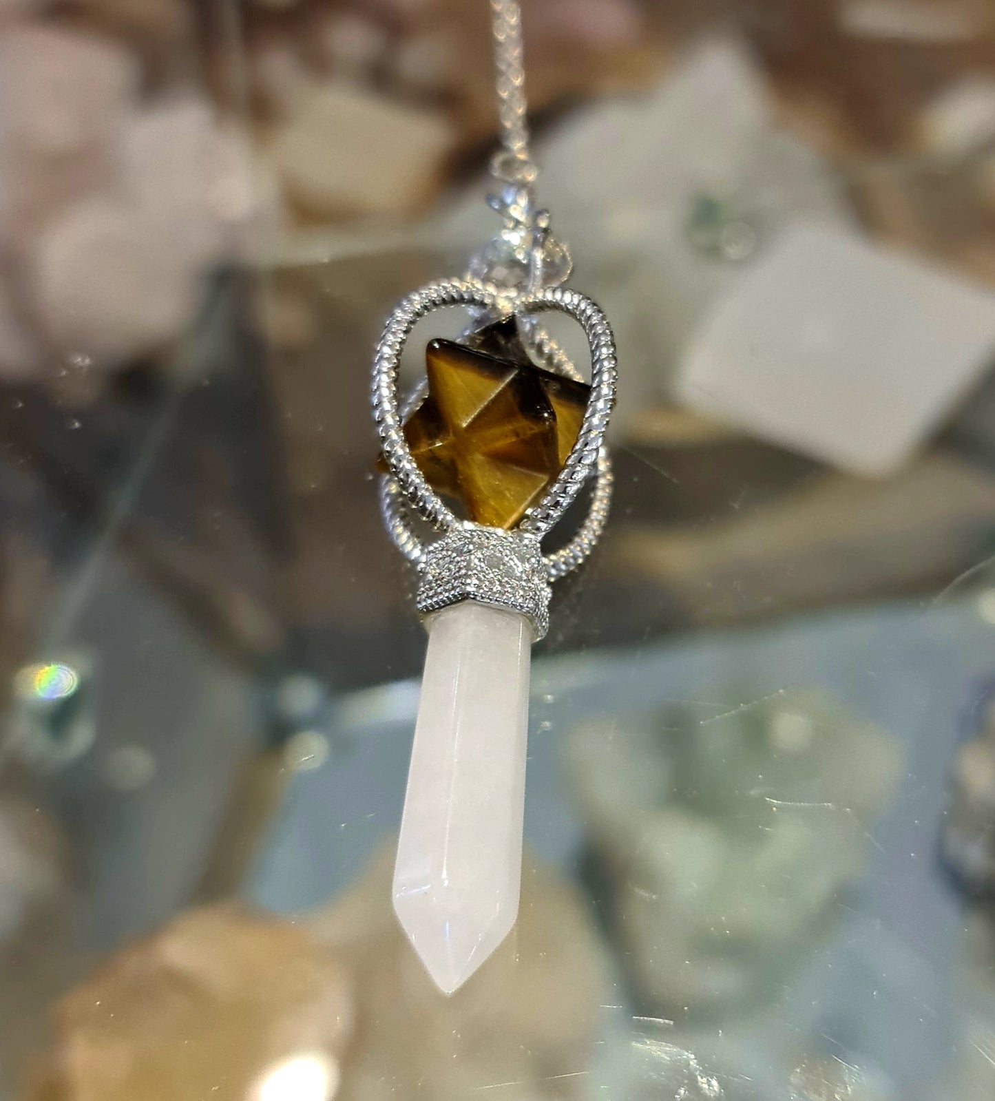 Mixed Crystal pendulum - Classic & Decorative