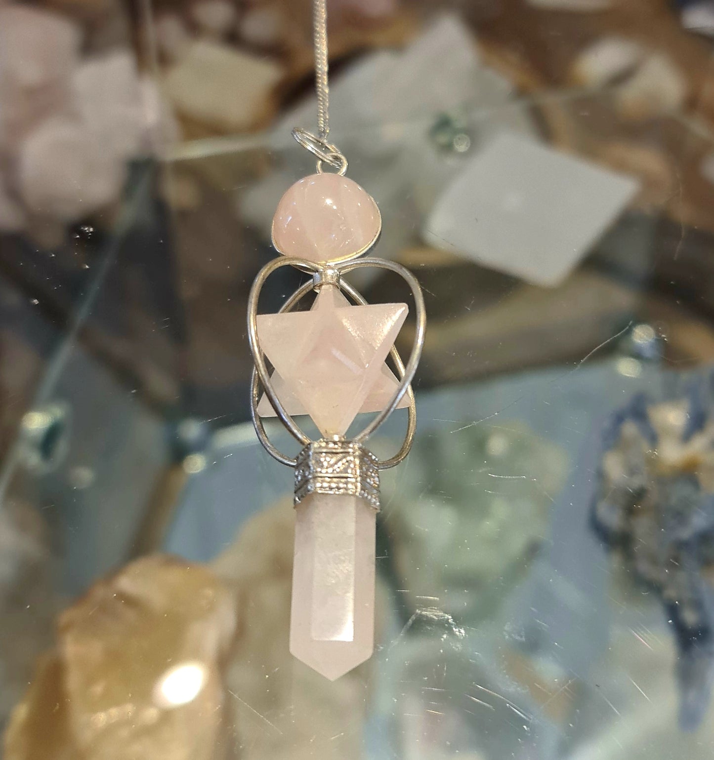 Mixed Crystal pendulum - Classic & Decorative