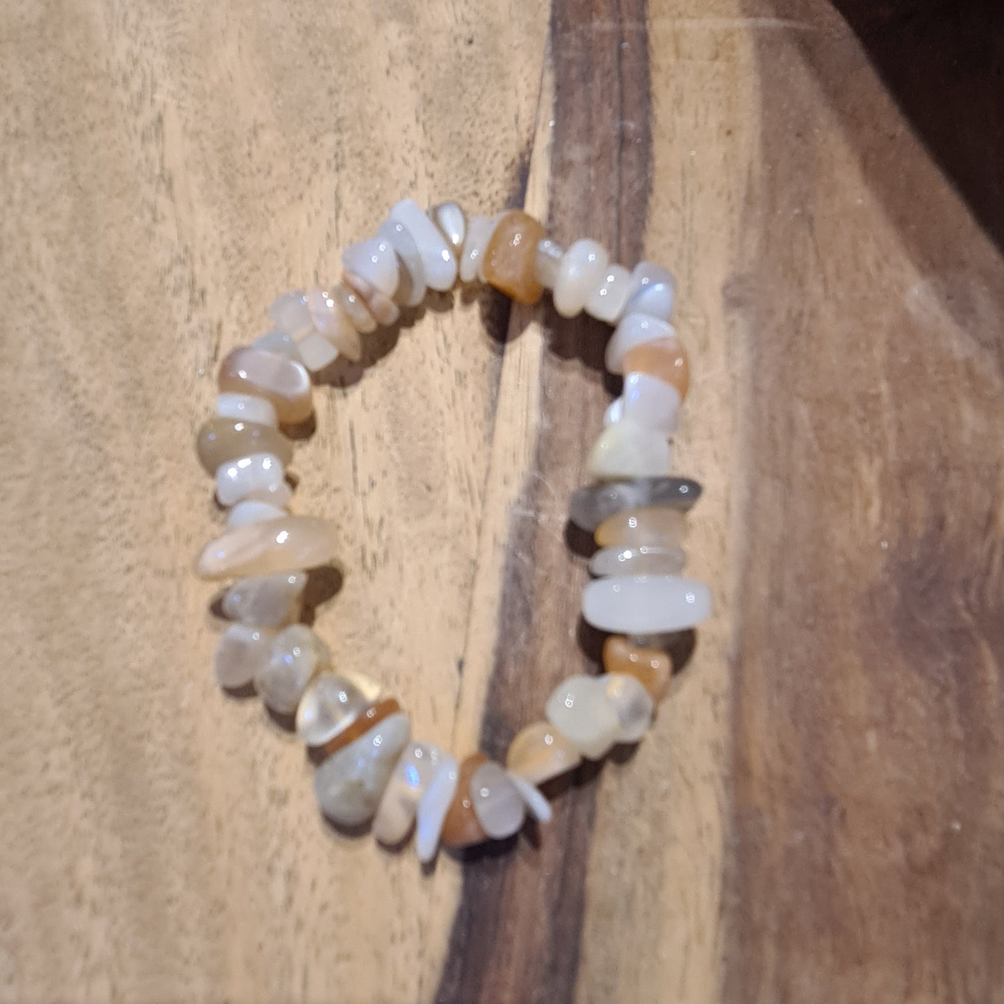 Chip Crystal Bracelet on Elastic
