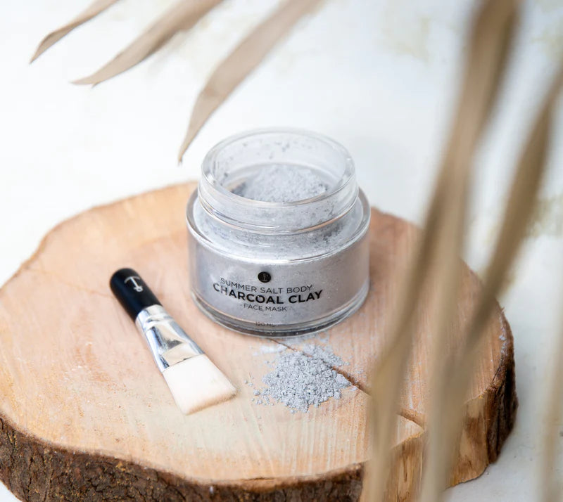 Activated Charcoal Clay Mask - 120ml by Summer Salt Body
