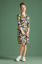 Diner Dress Kosho in Pine Green by King Louie LAST ONE!