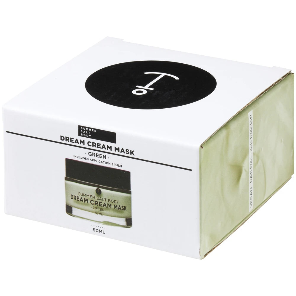 Dream Cream Clay Mask - Green 50ml by Summer Salt Body