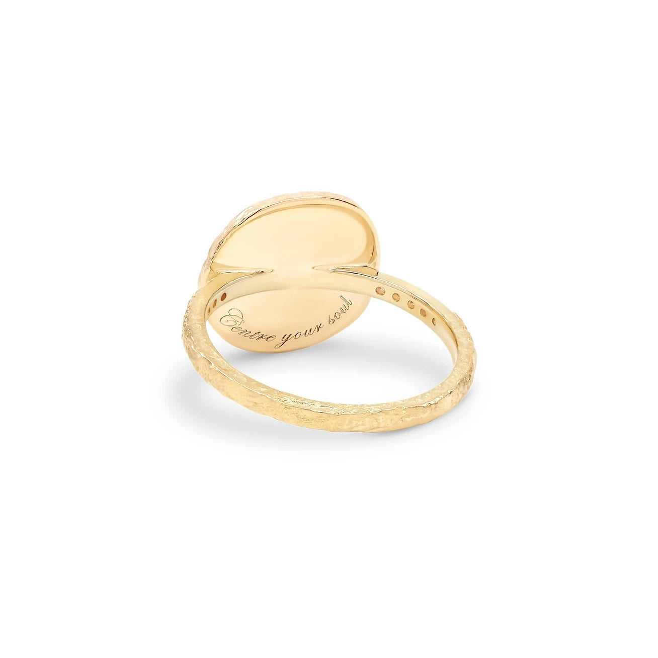 Goddess of Air Ring in SILVER by (Sz L = 7) "By Charlotte"