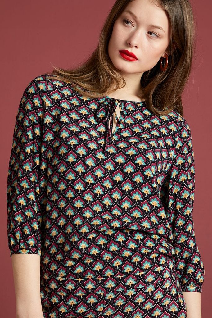 Izzy Top Emperor in Cherise Red by King Louie