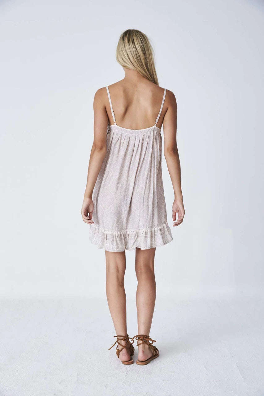 Jasmine Slip Dress in Field SZ XL by Indian Summer Co LAST ONE!