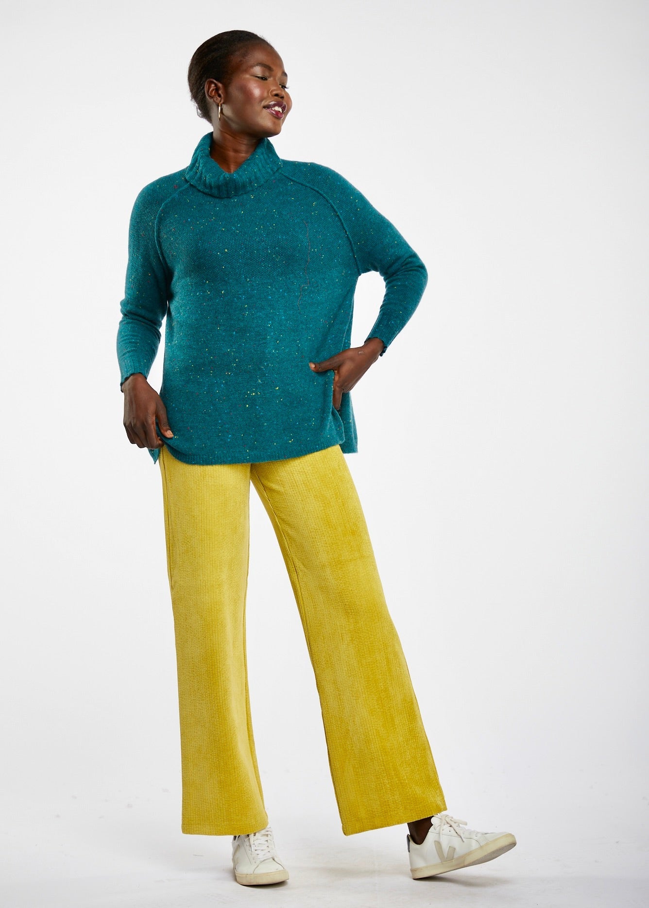 Fleck Rollneck in Jade SZ L by LD+Co LAST ONE!