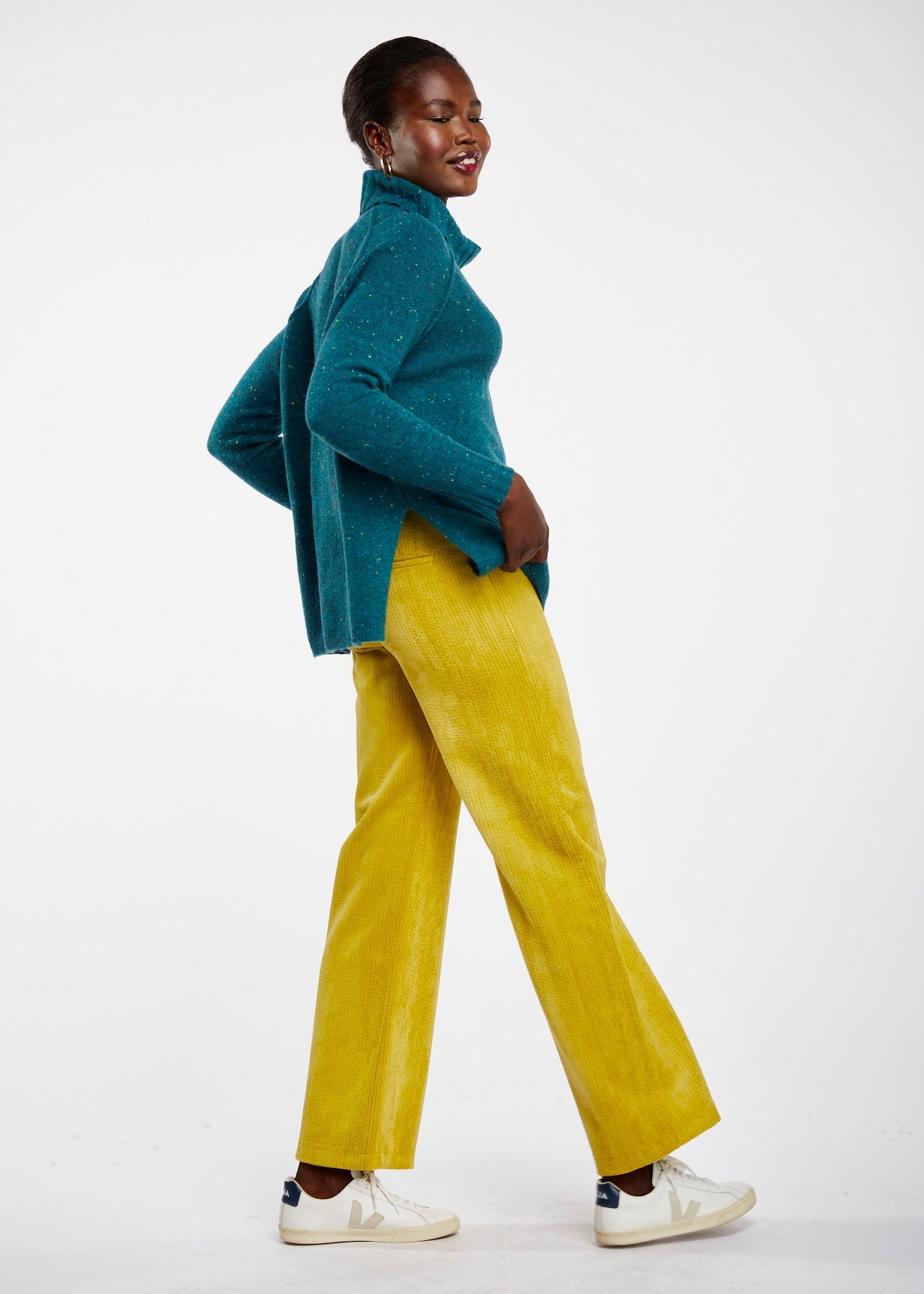 Fleck Rollneck in Jade SZ L by LD+Co LAST ONE!