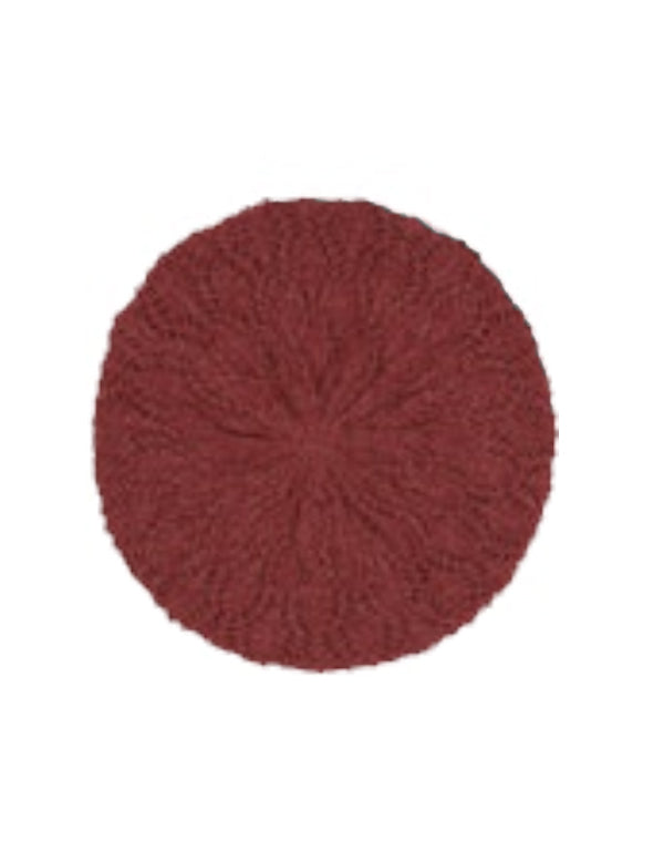 Beret Braid Wool Blend in Black by King Louie LAST ONE!
