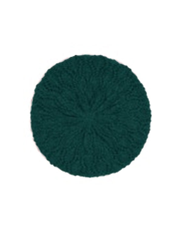Beret Braid Wool Blend in Black by King Louie LAST ONE!