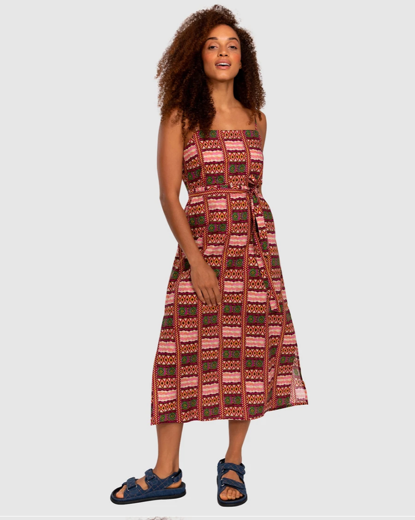 Holi Dress in Holi print by Boom Shankar (S22DR28)