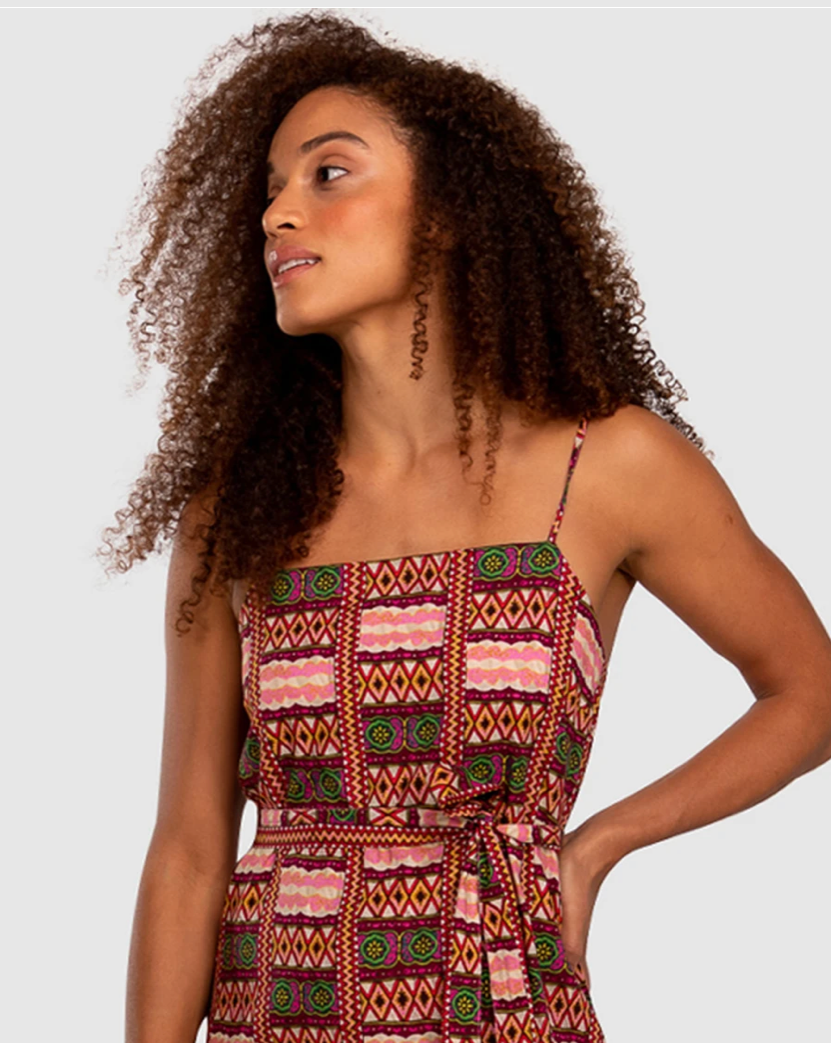 Holi Dress in Holi print by Boom Shankar (S22DR28)