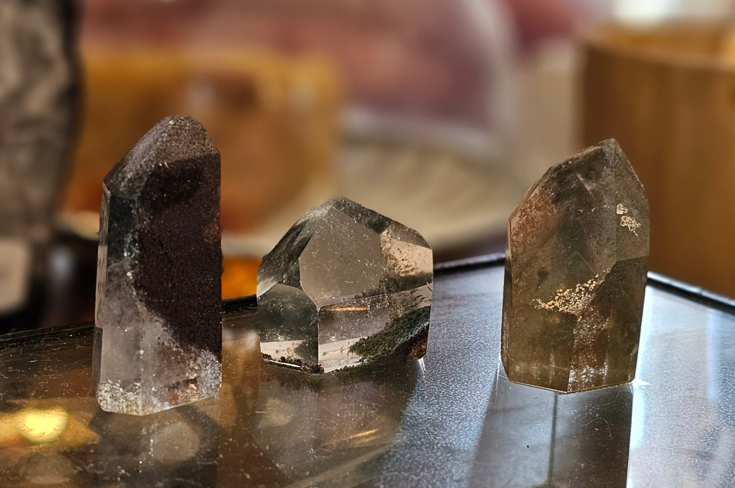 Garden Quartz (Lodalite/Shamanic Quartz) Generators/Points - Mixed Sizes