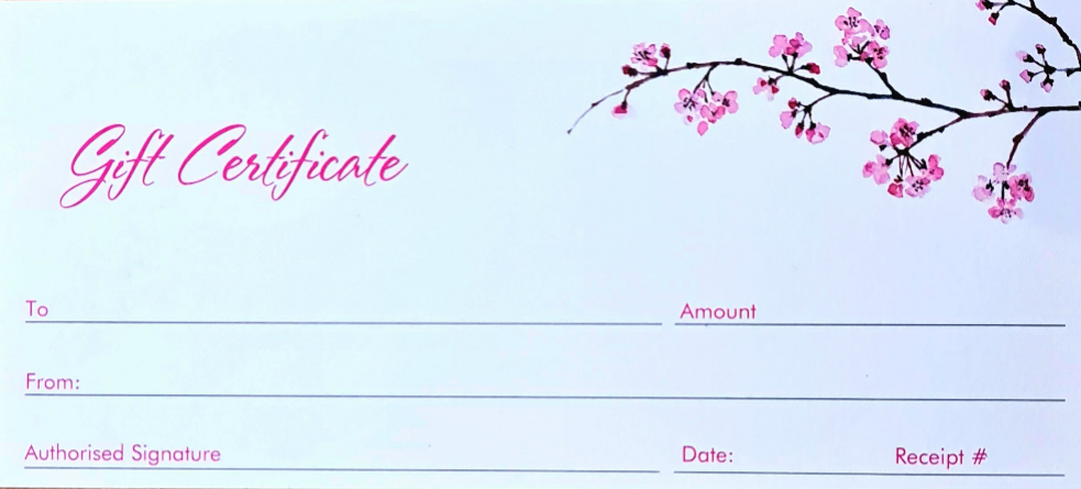 Gift Voucher posted directly to the recipient - FREE POSTAGE!