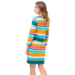 Rivera Stripe Dress UK8 by Sugarhill Brighton LAST ONE!