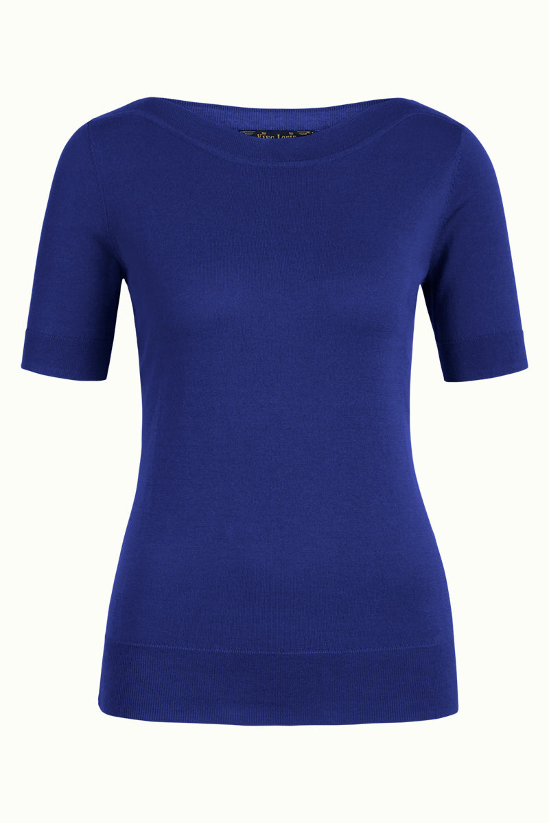 Audrey Top Organic Cotton in Mazarine by King Louie