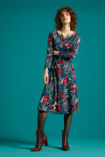 Betty Dress Harajuku in Pond Blue by King Louie