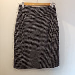 Robyn Skirt Black small white dot by Emily&Fin