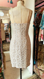Retro1990s Room Two Cream Lace Cocktail Dress