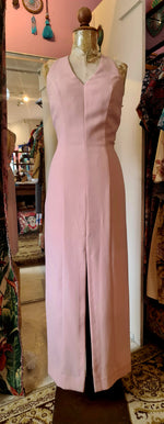 Vintage 1980/90s Out Rage Dusty Pink Prom/Formal/Evening Dress - Size10