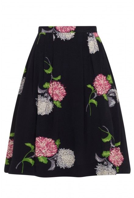 Faye Skirt in Dreamy Dahlias UK 18 by Emily and Fin LAST ONE!