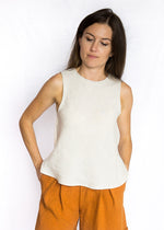 Hazel Top in Natural SZ XS by Devina Louise LAST ONE!