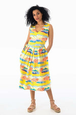 Josie Dress in Painted Box Valley by Emily and Fin (Damaged)