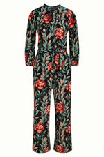Luna Jumpsuit Florence in Black by King Louie