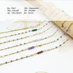 Birth Stone & Crystal Necklaces by AHHA Jewelry