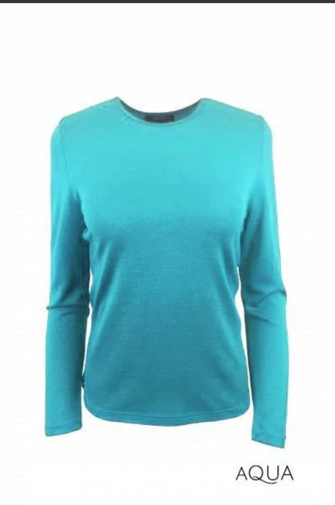 100% Merino Wool Crew Neck LS Tops by Ebony NZ Limited Stock
