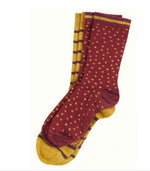 Crew Socks - 2pk in Various Patterns & Colours by King Louie