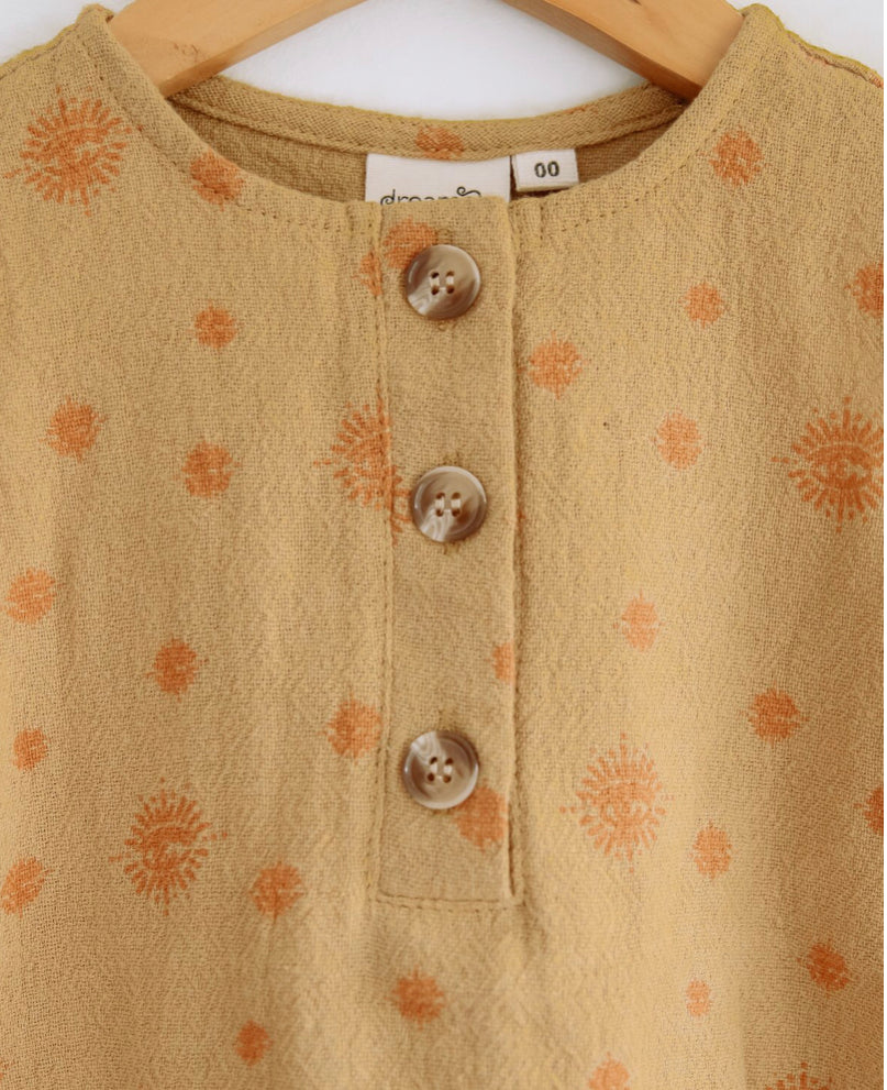 Baby Romper Singlet in Nirvana Honey by Dreamers & Drifters (BRSNHDAD)