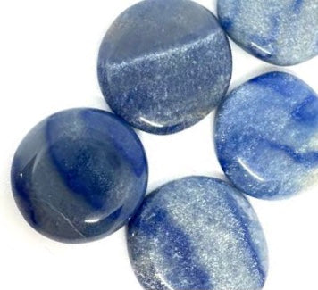Polished smooth palm stones - Various Crystals
