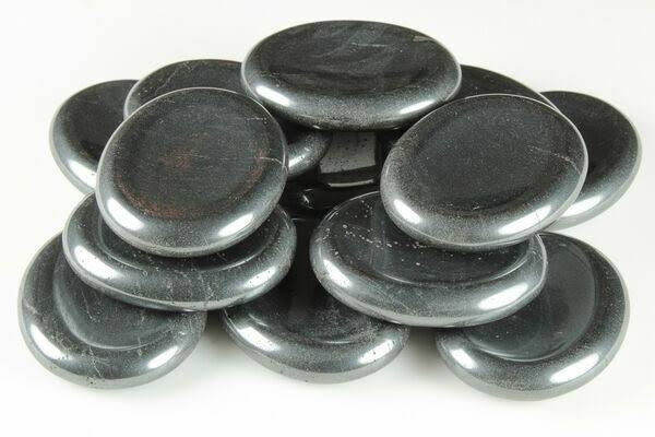 Polished smooth palm stones - Various Crystals