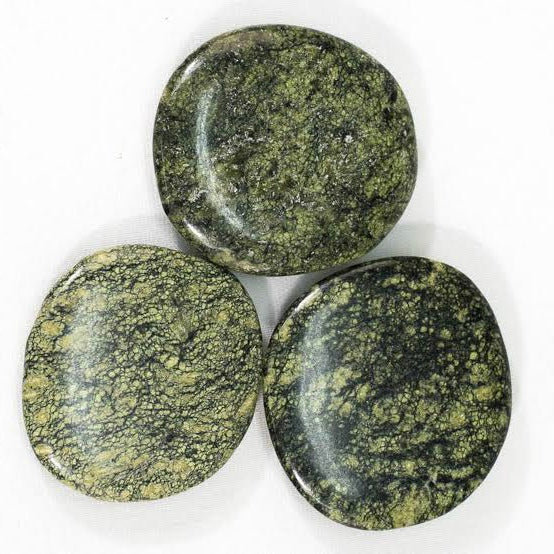 Polished smooth palm stones - Various Crystals