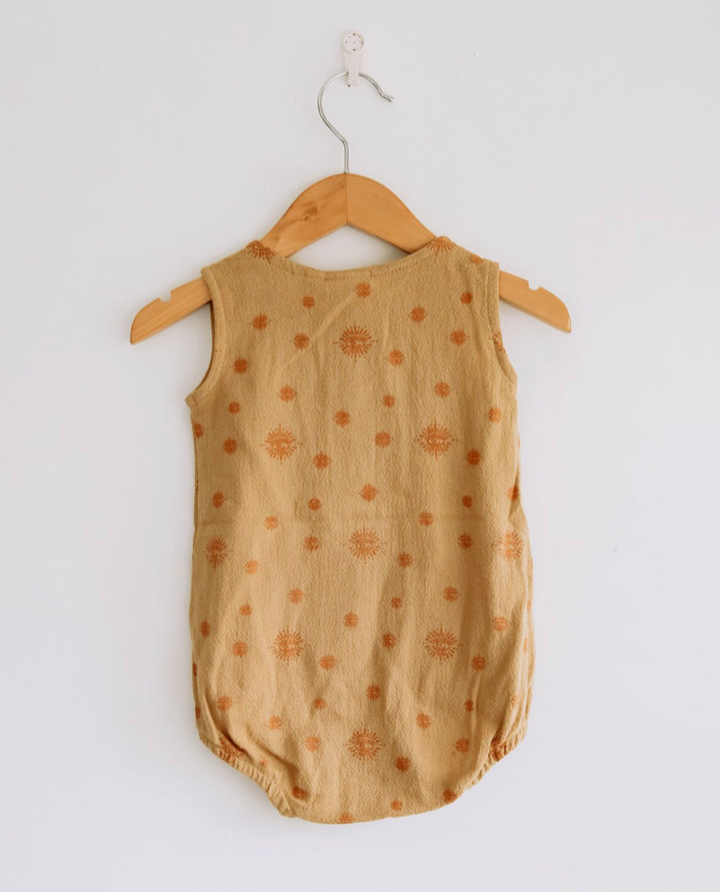 Baby Romper Singlet in Nirvana Honey by Dreamers & Drifters (BRSNHDAD)
