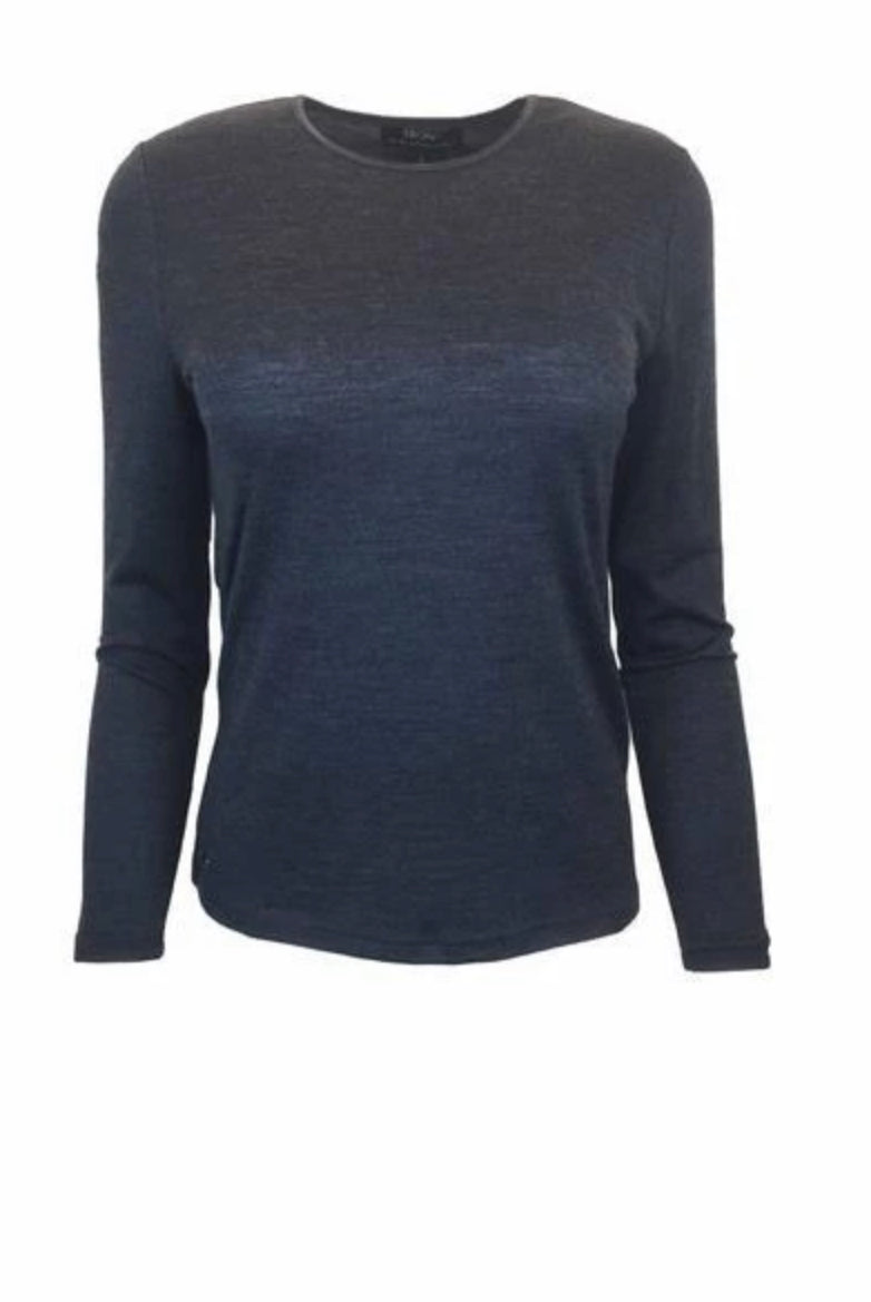 100% Merino Wool Crew Neck LS Tops by Ebony NZ Limited Stock