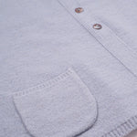 KOMMA Lambswool Button Vest in LAVENDER  SZ S by Mansted DK LAST ONE!